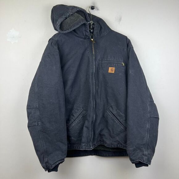 Vintage Carhartt Detroit Hooded Jacket Size 2XL